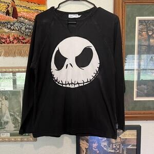 Vintage 00’s Disneyland Paris RARE Jack Skellington‎ Shirt Size Small/Medium